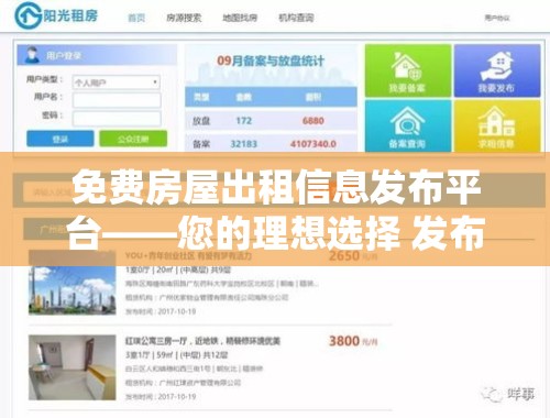 免费房屋出租信息发布平台——您的理想选择 发布免费房屋出租信息的平台有哪些
