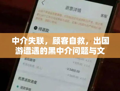 中介失联，顾客自救，出国游遭遇的黑中介问题与文旅部门的介入