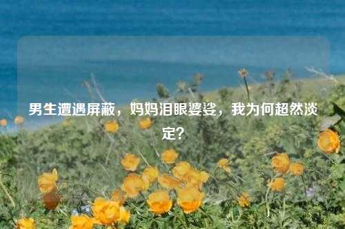 男生遭遇屏蔽，妈妈泪眼婆娑，我为何超然淡定？